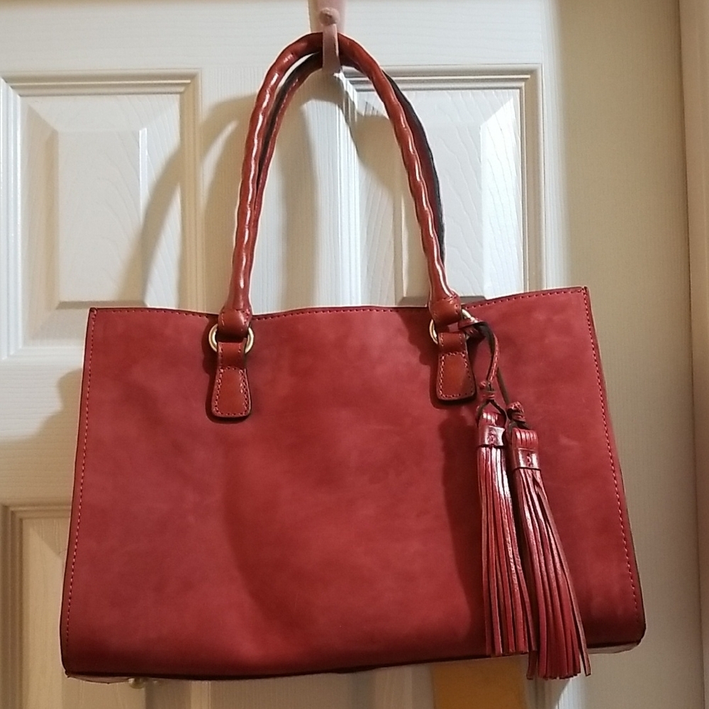 NWT Patricia Nash Satchel Nubuck
